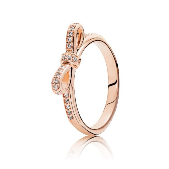 Anillo Lazo Deslumbrante PANDORA Rose - Haga click en la imagen para cerrar