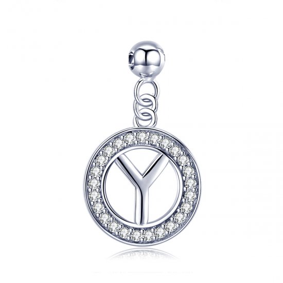 Pandora Estilo Me Desea Carta-Y Dangle - BSP001-Y - Haga click en la imagen para cerrar