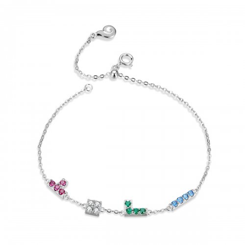Pulsera estilo Tetris Pandora - BSB040