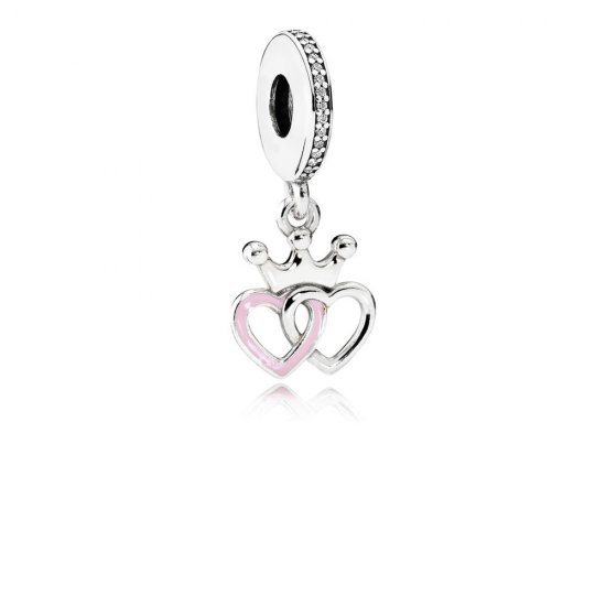 Charm colgante Corazones Coronados - PANDORA - Haga click en la imagen para cerrar