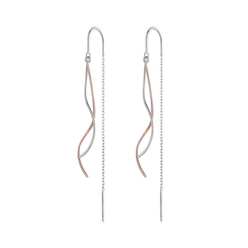 Pendientes colgantes con borlas de estilo Pandora - SCE1600