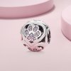Charm estilo Pandora con huella de pata - SCC2578