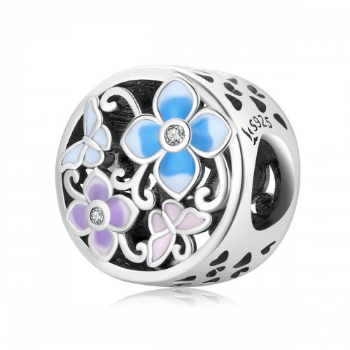 Pandora Estilo Encanto de Flores y Mariposas - SCC2061