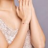 Pulsera estilo Pandora con corazón de plata - SCB182