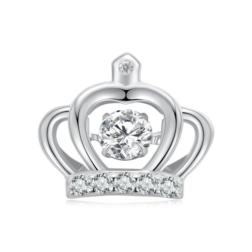 Dije estilo Pandora con charm de corona - SCC2589