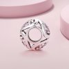 Charm estilo Pandora con huella de pata - SCC2578