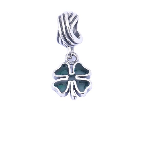 Charm colgante en plata de ley Trébol PANDORA Charm colgante en plata de ley Trébol PANDORA