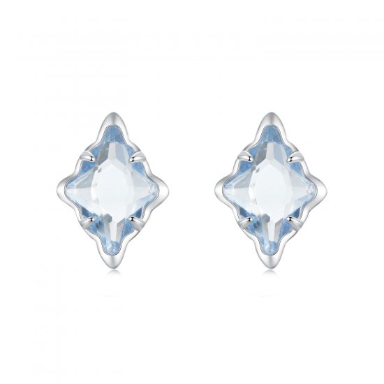 Pendientes de estrella estilo PANDORA - BSE1050 - Haga click en la imagen para cerrar