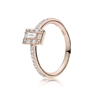 (imagen para) Anillo en PANDORA Rose Hielo Luminoso - 187541CZ