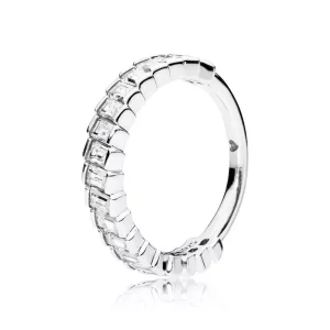 (imagen para) Anillo PANDORA en plata de ley Belleza Glacial - 197744CZ