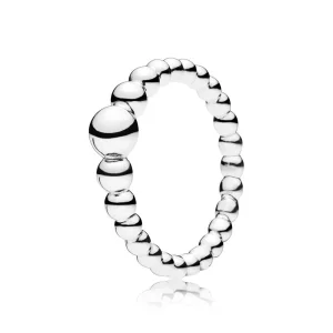 (imagen para) Anillo PANDORA en plata de ley Cadena de Cuentas - 197536