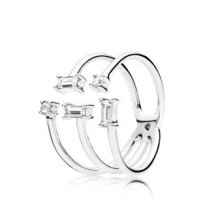 Anillo PANDORA en plata de ley Fragmentos de Brillo - 197527CZ (imagen para) Anillo PANDORA en plata de ley Fragmentos de Brillo - 197527CZ