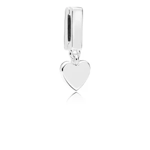 (imagen para) Charm colgante Reflexions PANDORA en plata de ley Corazón - 797643