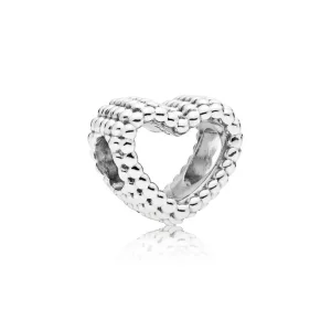 Charm PANDORA en plata de ley Corazón Moldeado - 797516 (imagen para) Charm PANDORA en plata de ley Corazón Moldeado - 797516