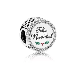 Charm PANDORA feliz Navidad ENG792016CZ_22 (imagen para) Charm PANDORA feliz Navidad ENG792016CZ_22