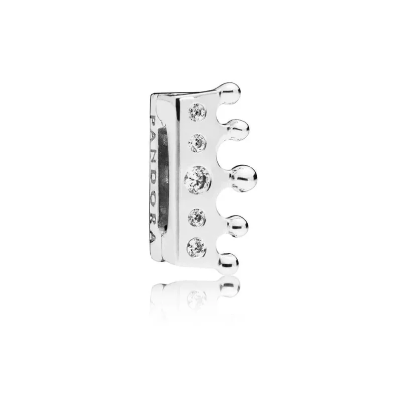 (imagen para) Charm Reflexions PANDORA en plata de ley Corona - 797599CZ