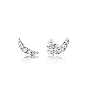 (imagen para) Pendientes PANDORA en plata de ley Luz de Luna - 297569CZ