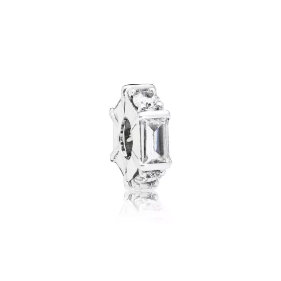 (imagen para) Separador PANDORA en plata de ley Escultura de Hielo - 797529CZ