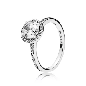 (imagen para) Anillo PANDORA en plata de ley Elegancia Clásica - 196250CZ