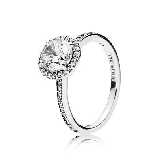 (imagen para) Anillo PANDORA en plata de ley Elegancia Clásica - 196250CZ