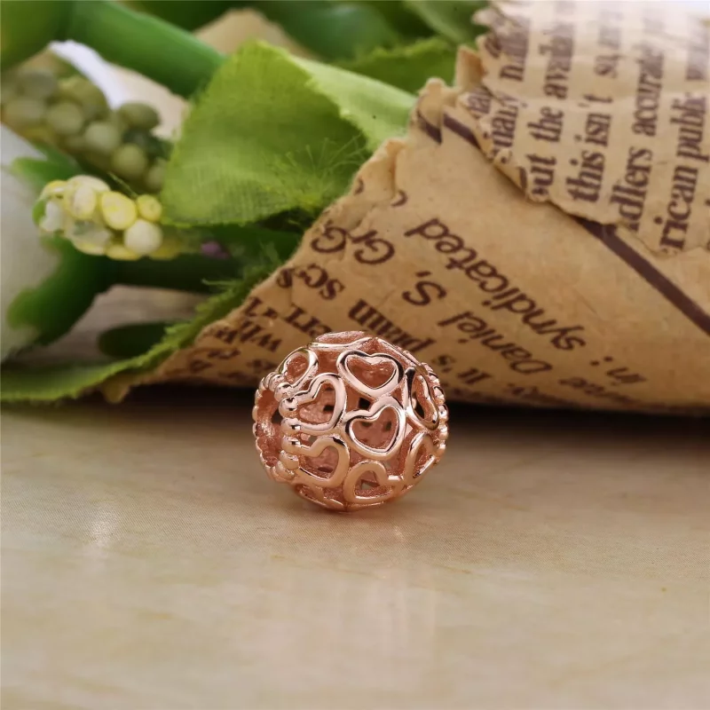 (imagen para) Charm Abre tu Corazón PANDORA Rose - 780964 - Ver 2