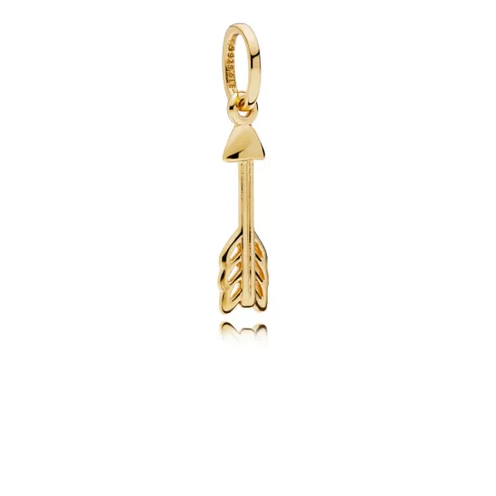 (imagen para) Charm colgante en PANDORA Shine Flecha de Cupido - 767812