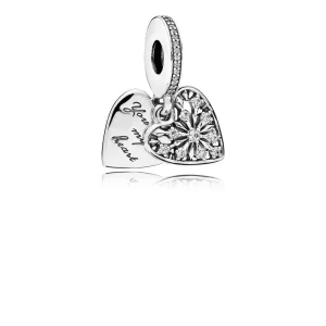 (imagen para) Charm Colgante PANDORA en plata de ley Alegría Navideña - 796372CZ
