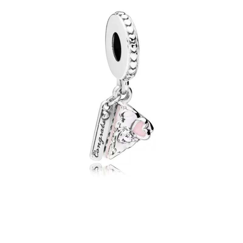 (imagen para) Charm Colgante PANDORA en plata de ley Tarta de Celebración - 797258ENMX