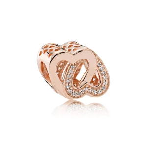 (imagen para) Charm en filigrana PANDORA Rose Amor Enlazado - 781880CZ