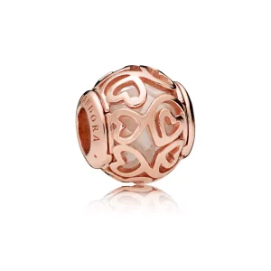 (imagen para) Charm en PANDORA Rose Corazones en Filigrana - 787348CZ