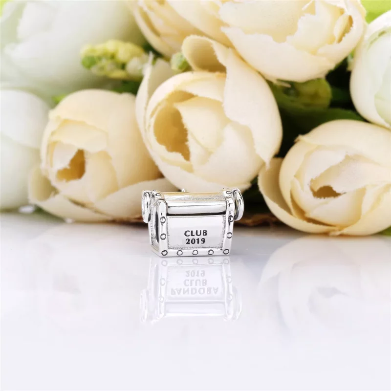 (imagen para) Charm en plata de primera ley y PANDORA Rose PANDORA Club 2019 - 787792D - Ver 3