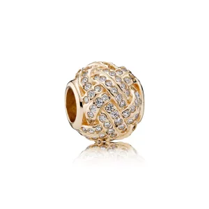 (imagen para) Charm PANDORA Brillante Nudo de Amor - 750991CZ
