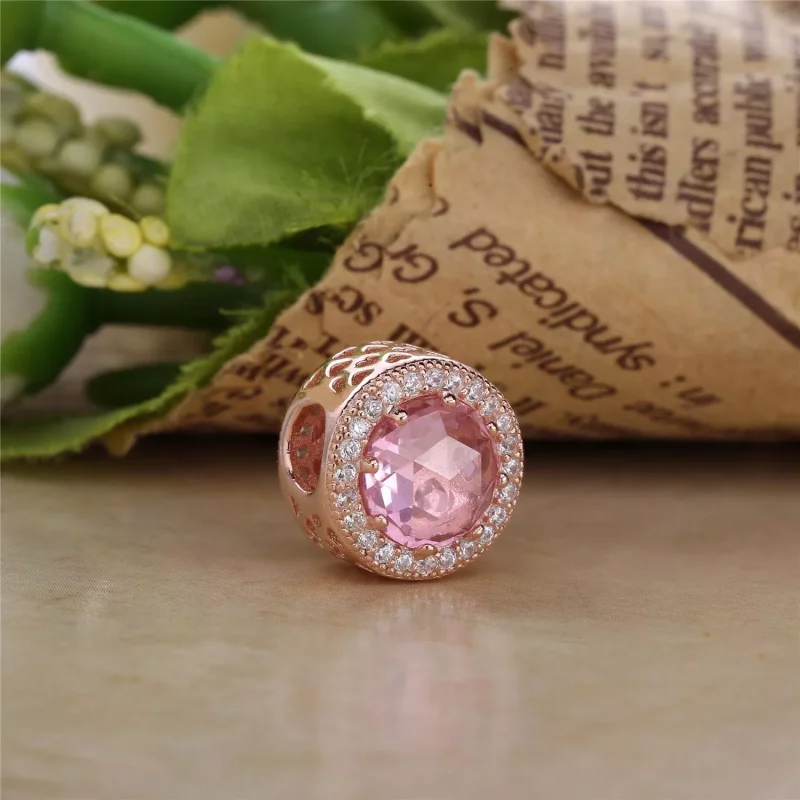 (imagen para) Charm PANDORA Corazones radiantes 781725NBP - Ver 2