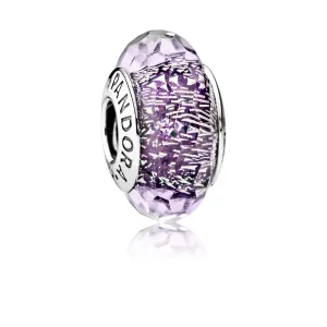 Charm PANDORA Cristal Brillante Morado - 791663 (imagen para) Charm PANDORA Cristal Brillante Morado - 791663