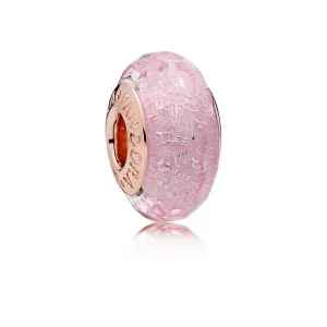(imagen para) Charm PANDORA cristal de Murano Rosa Brillante - 781650