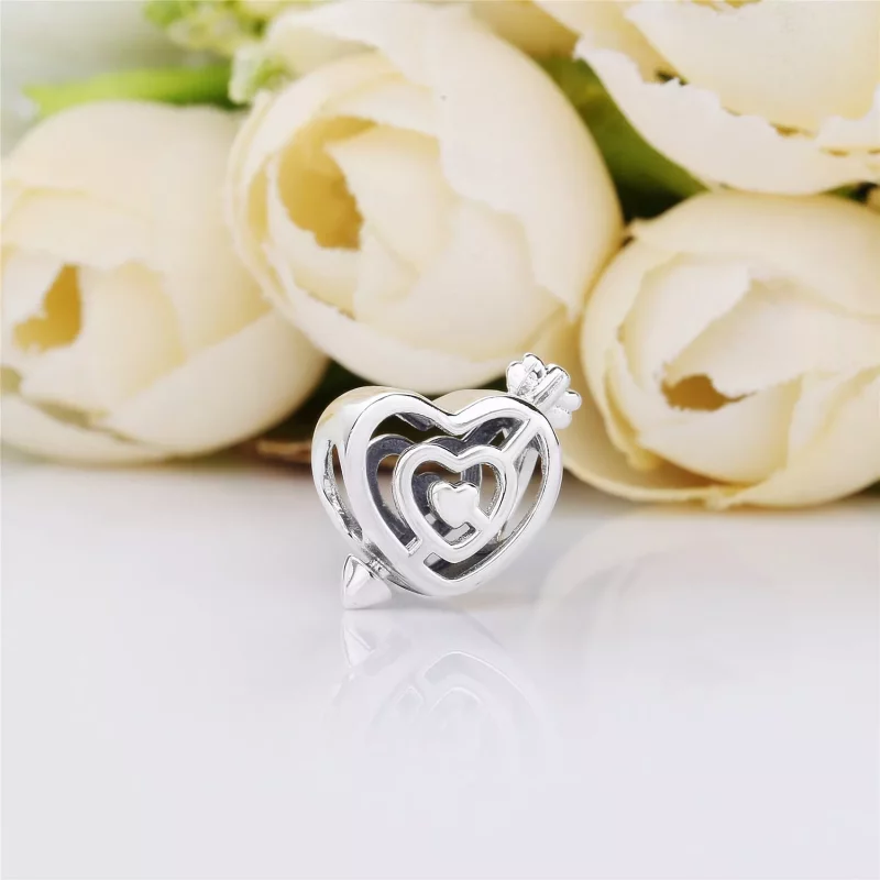 (imagen para) Charm PANDORA en plata de ley Camino de Amor - 797814 - Ver 2