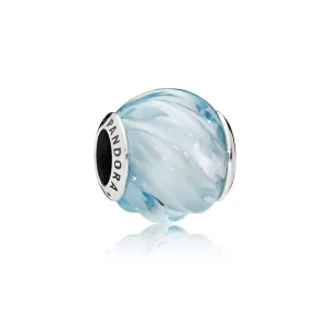 Charm PANDORA en plata de ley Ondas Azules - 797098NAB (imagen para) Charm PANDORA en plata de ley Ondas Azules - 797098NAB