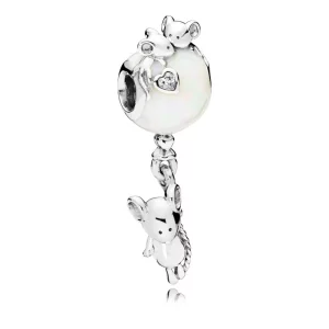 (imagen para) Charm PANDORA en plata de ley Ratón y Globo - 797240EN23