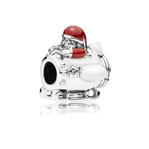 (imagen para) Charm PANDORA en plata de ley Santa en el Espacio - 797511ENMX