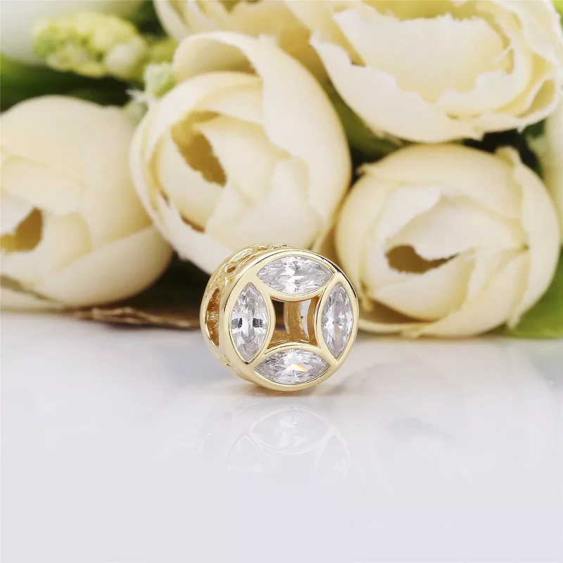 (imagen para) Charm PANDORA Moneda de la buena fortuna 767821CSY - Ver 2