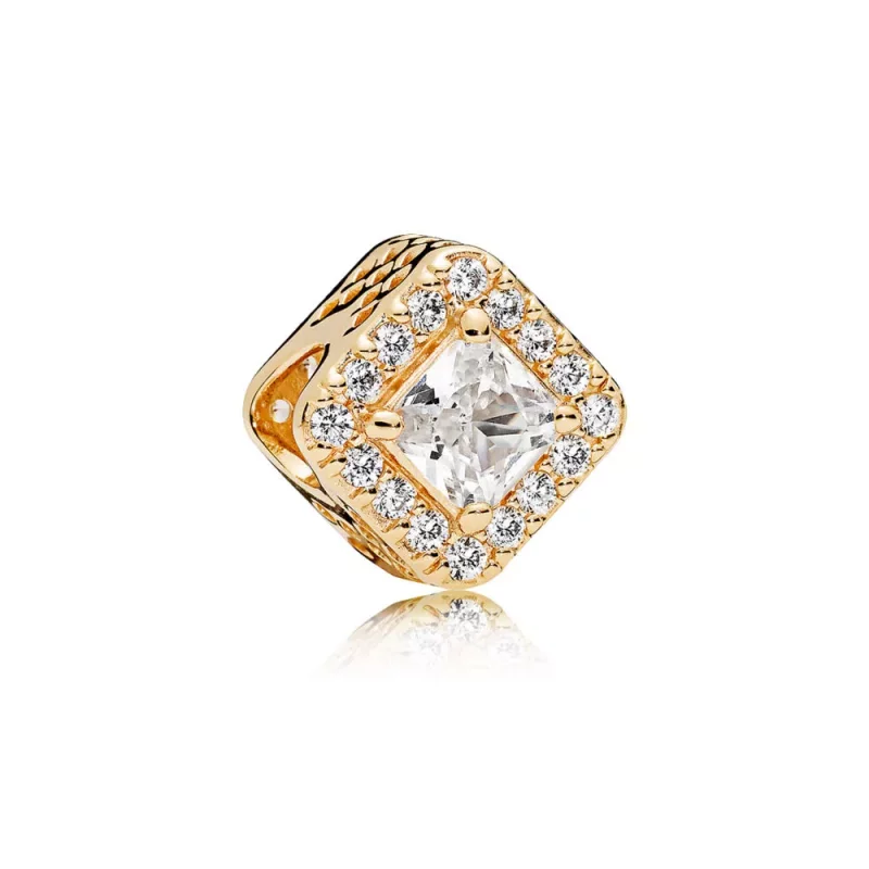 (imagen para) Charm PANDORA Resplandor geométrico 756207CZ