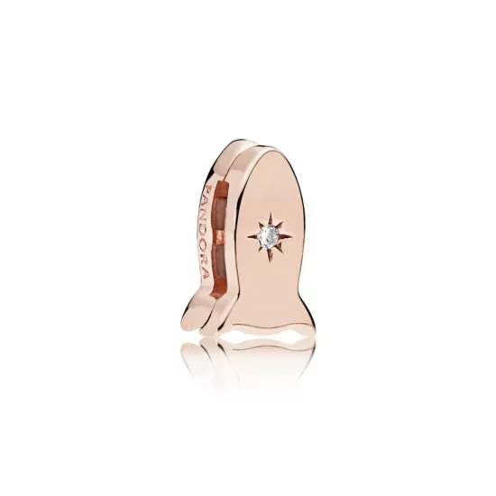 (imagen para) Charm Reflexions en PANDORA Rose Cohete - 787566CZ