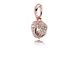 (imagen para) Colgante PANDORA Nudo de amor chispeante 380385CZ