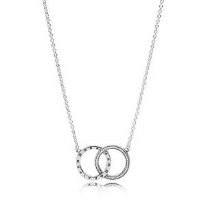 Collar PANDORA Círculos 396235CZ (imagen para) Collar PANDORA Círculos 396235CZ