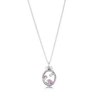 (imagen para) Collar PANDORA Medallón de deslumbramiento 397716ACZMX