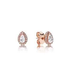 (imagen para) Pendientes en PANDORA Rose Gotas Radiantes - 286252CZ