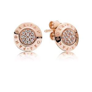(imagen para) Pendientes Logo PANDORA Rose - 280559CZ