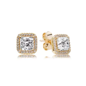 (imagen para) Pendientes PANDORA Elegancia Atemporal - 250327CZ