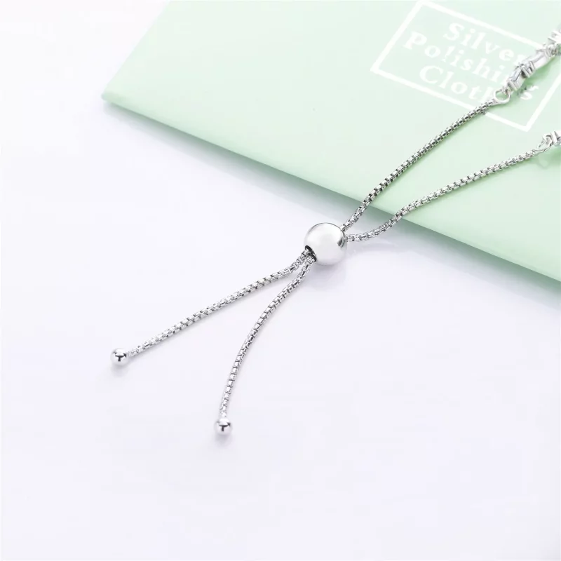 (imagen para) Pulsera PANDORA en plata de ley Belleza Glacial - 597558CZ - Ver 3