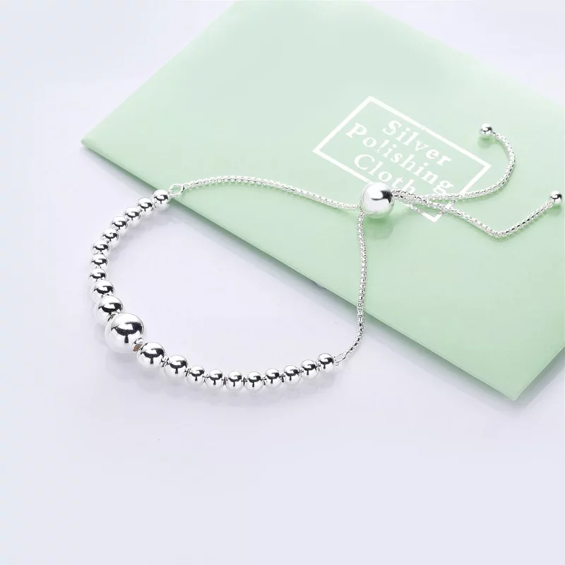 (imagen para) Pulsera PANDORA en plata de ley Cadena de Cuentas - 597749 - Ver 2